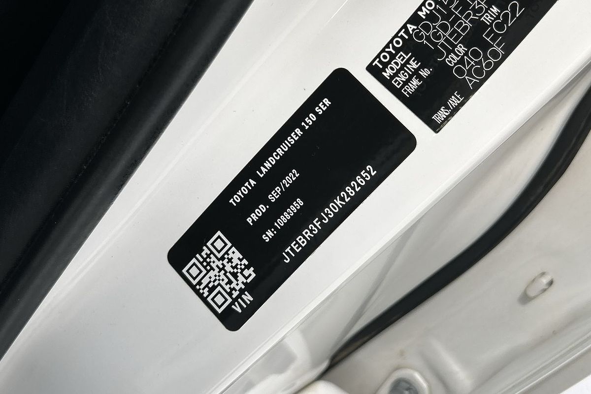 2022 Toyota Landcruiser Prado GXL GDJ150R