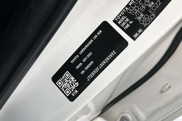 2022 Toyota Landcruiser Prado GXL GDJ150R