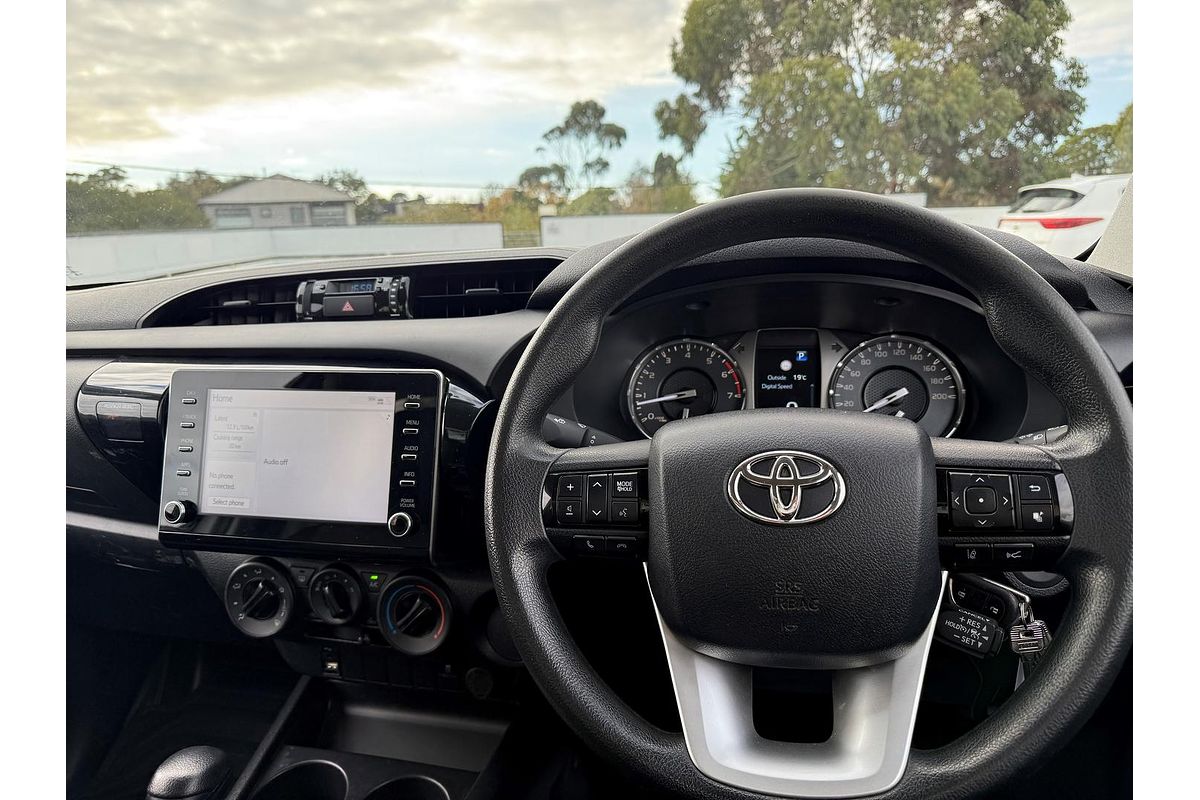 2022 Toyota Hilux Workmate TGN121R Rear Wheel Drive