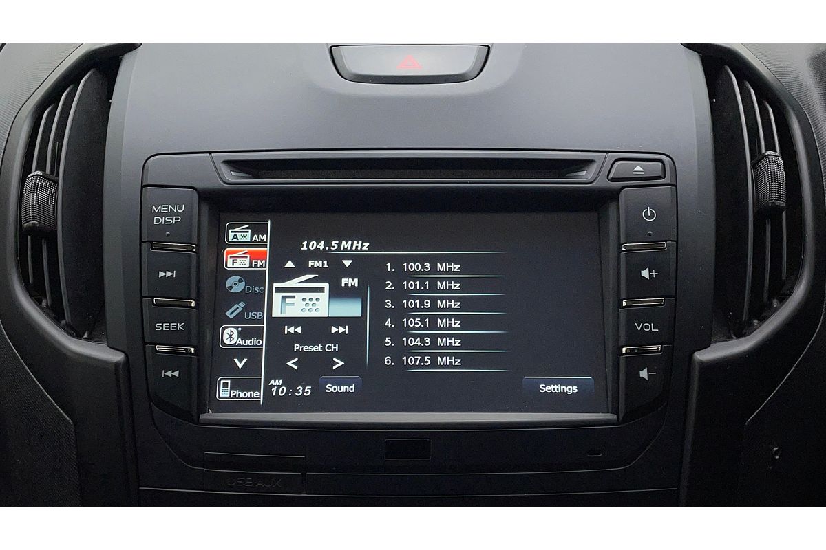 2018 Isuzu D-MAX SX High Ride Rear Wheel Drive
