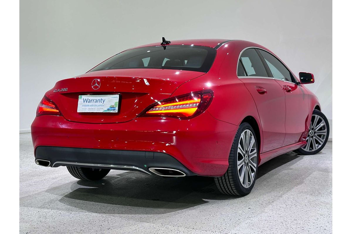 2018 Mercedes-Benz CLA-Class CLA200 C117