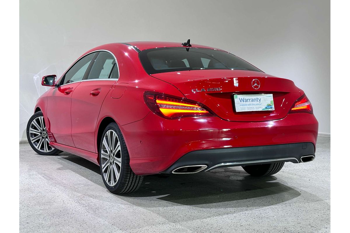 2018 Mercedes-Benz CLA-Class CLA200 C117