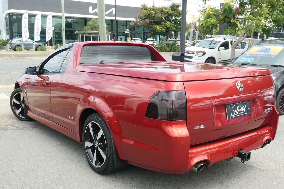 2016 Holden Ute SV6 Black VF Series II Rear Wheel Drive