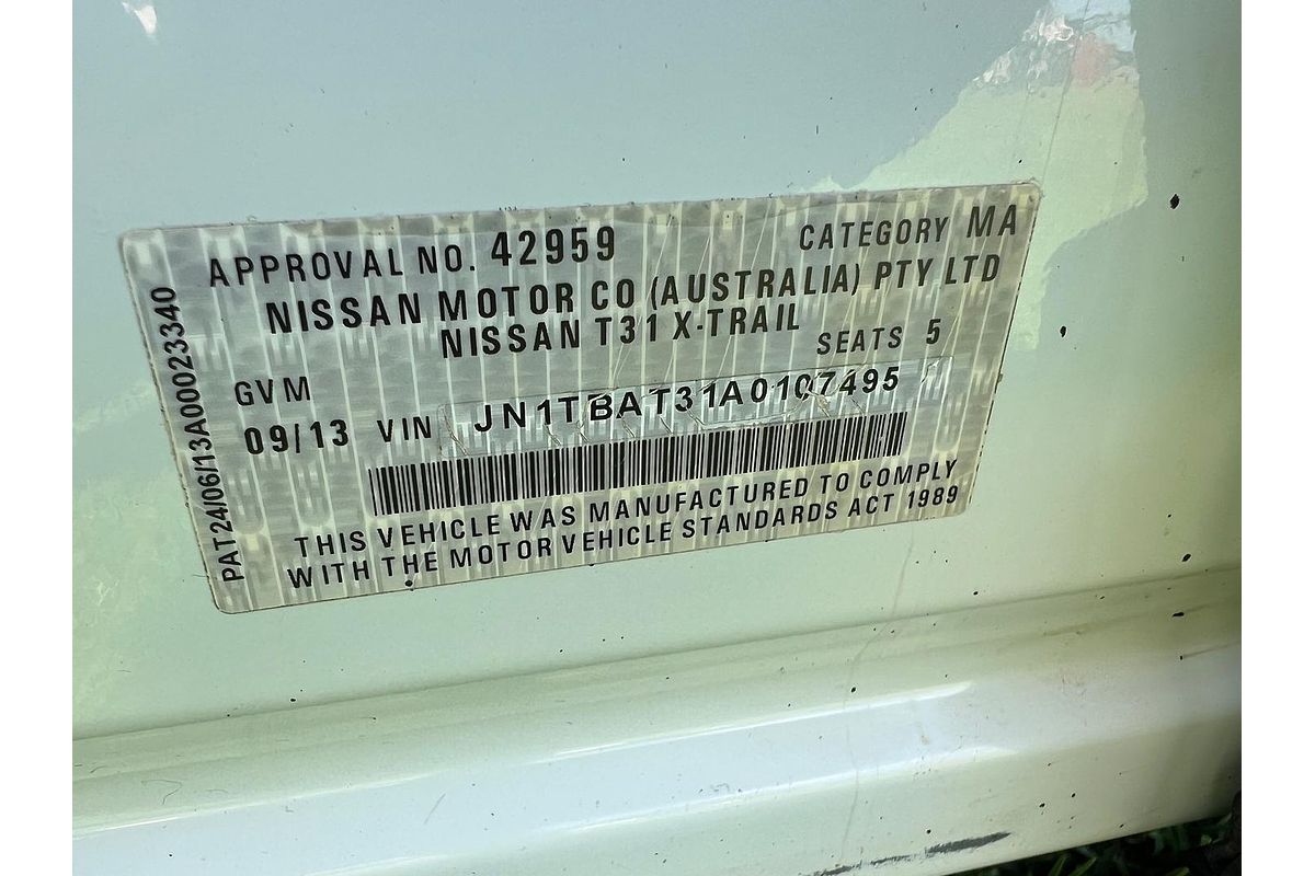 2013 Nissan X-TRAIL ST T31