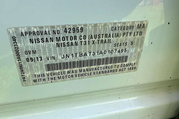 2013 Nissan X-TRAIL ST T31
