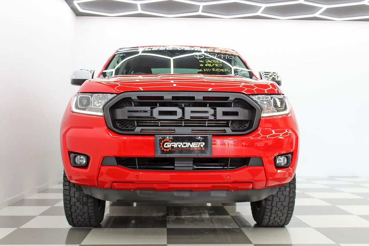 2021 Ford Ranger XLT Hi-Rider PX MkIII Rear Wheel Drive