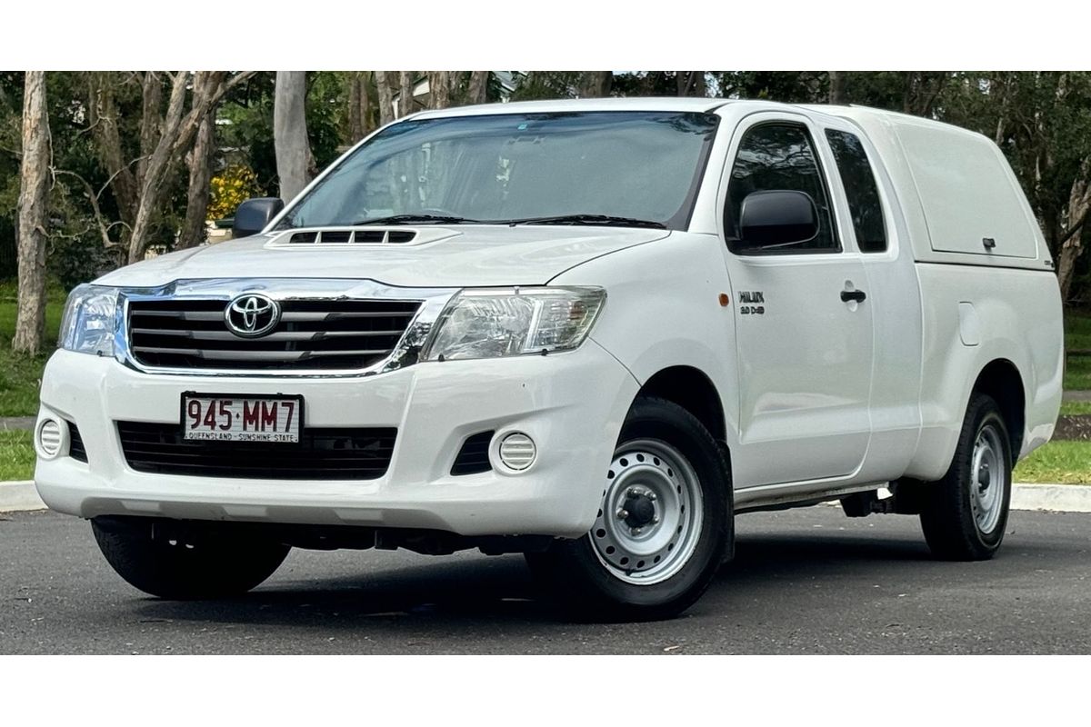 2012 Toyota Hilux SR KUN16R Rear Wheel Drive