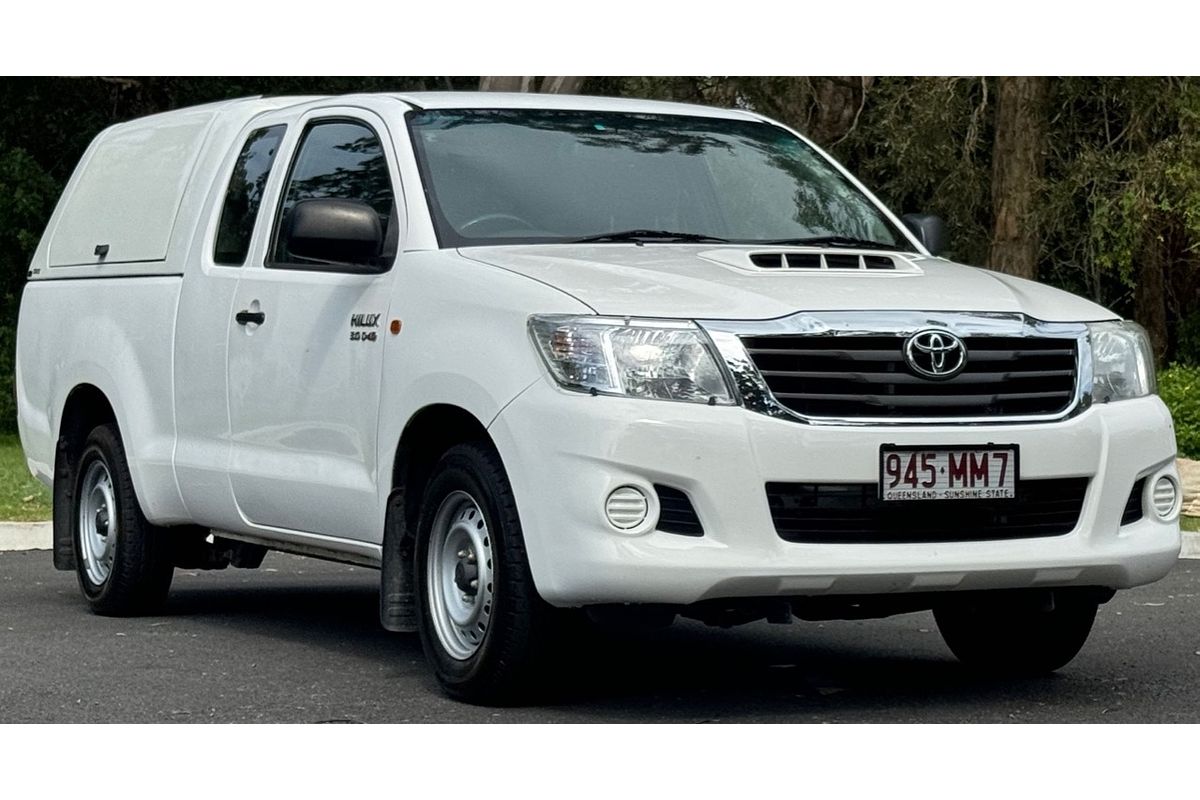 2012 Toyota Hilux SR KUN16R Rear Wheel Drive