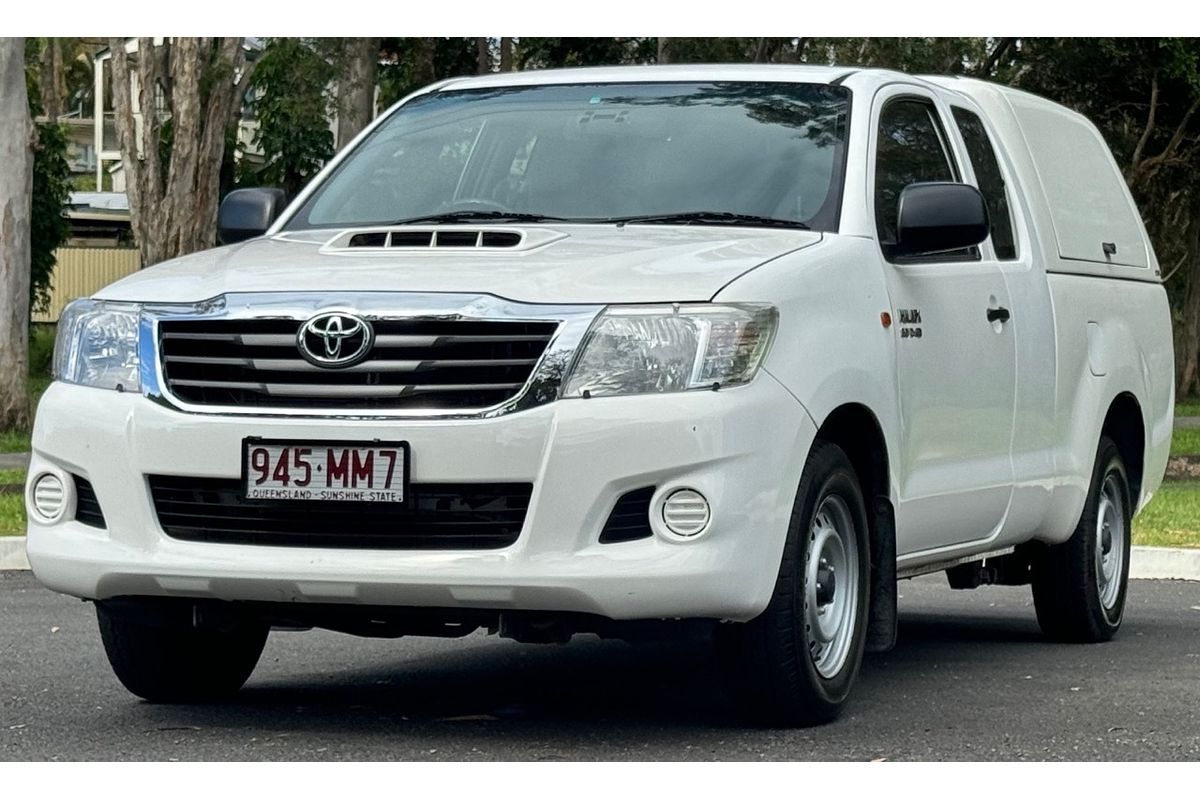 2012 Toyota Hilux SR KUN16R Rear Wheel Drive