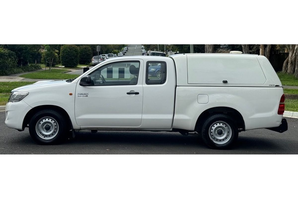 2012 Toyota Hilux SR KUN16R Rear Wheel Drive