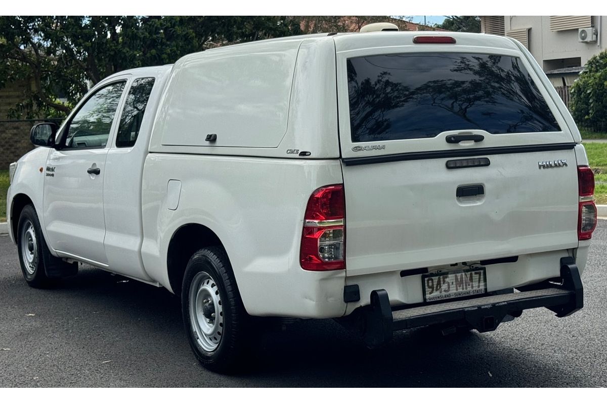 2012 Toyota Hilux SR KUN16R Rear Wheel Drive