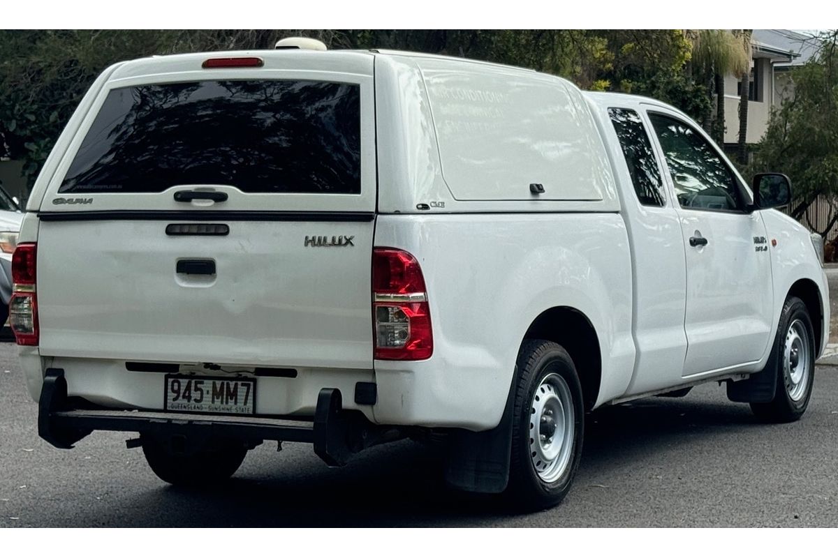 2012 Toyota Hilux SR KUN16R Rear Wheel Drive