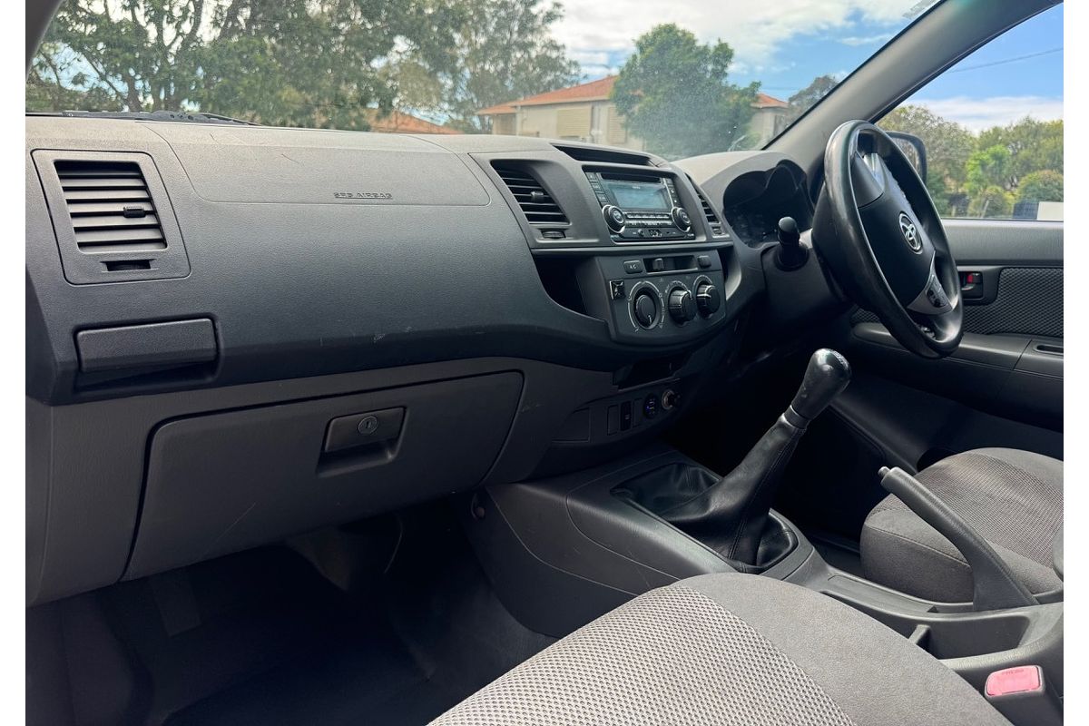 2012 Toyota Hilux SR KUN16R Rear Wheel Drive