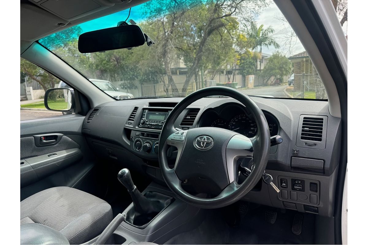 2012 Toyota Hilux SR KUN16R Rear Wheel Drive