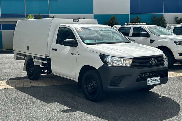 2021 Toyota Hilux Workmate TGN121R Rear Wheel Drive