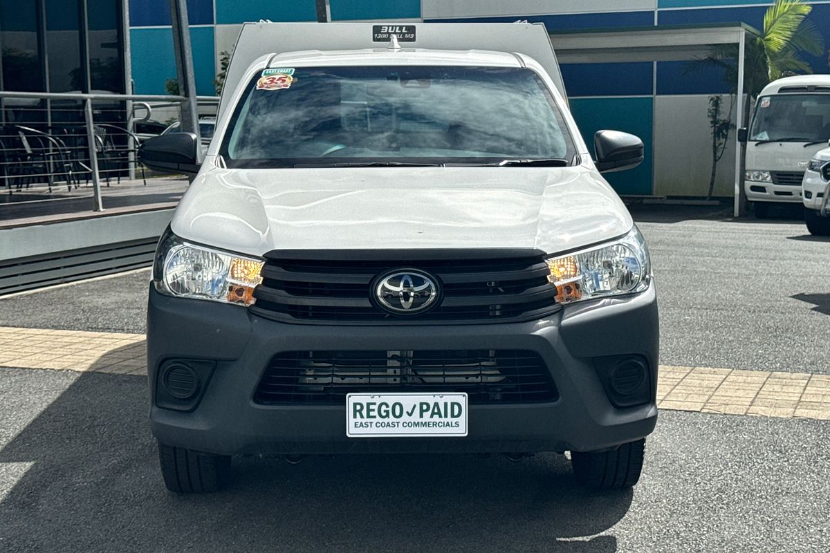 2021 Toyota Hilux Workmate TGN121R Rear Wheel Drive