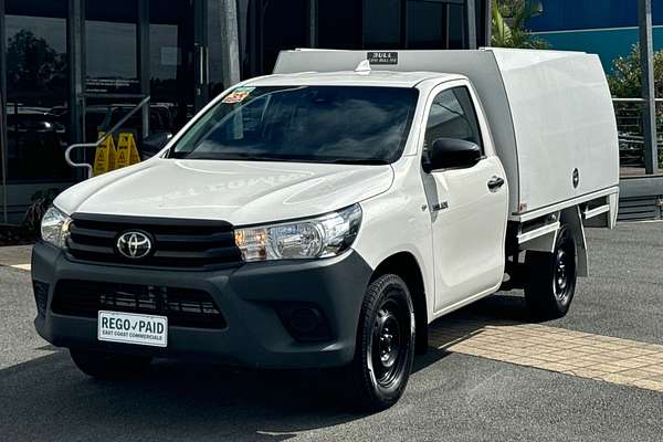 2021 Toyota Hilux Workmate TGN121R Rear Wheel Drive
