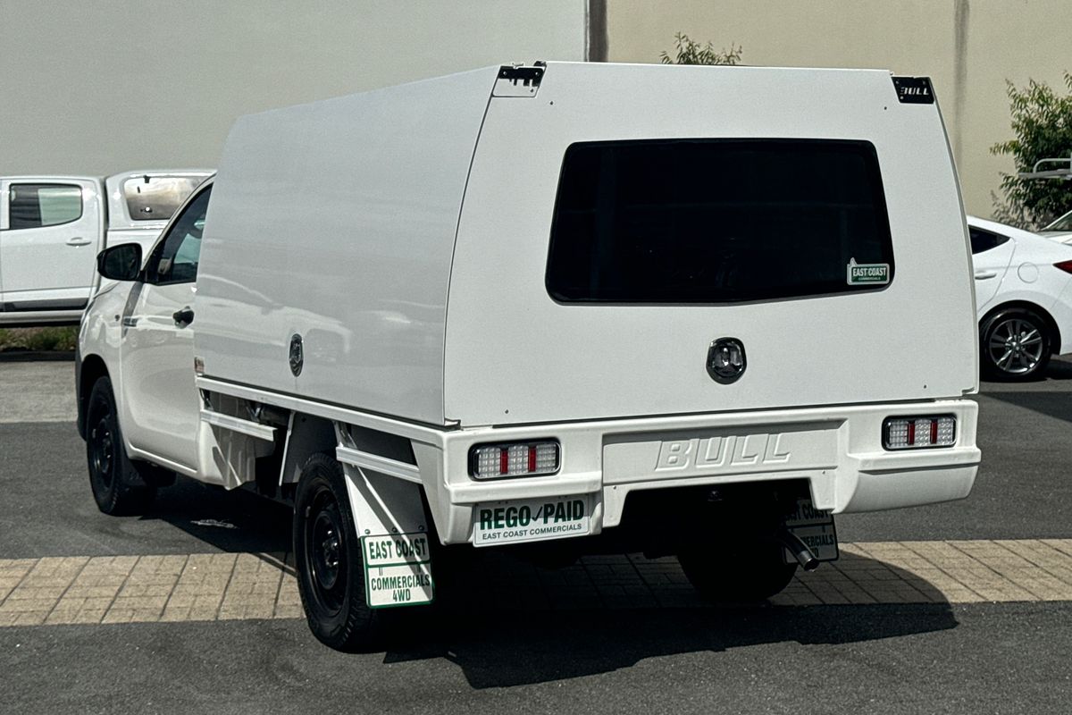 2021 Toyota Hilux Workmate TGN121R Rear Wheel Drive