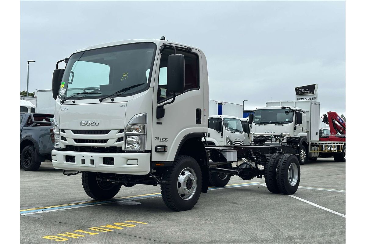 2025 Isuzu NPS 75/45-155 AMT 4x4 Cab Chassis NO ADBLUE OR DPD  4X4