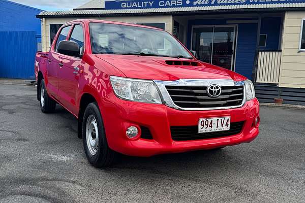 2012 Toyota Hilux SR KUN16R Rear Wheel Drive