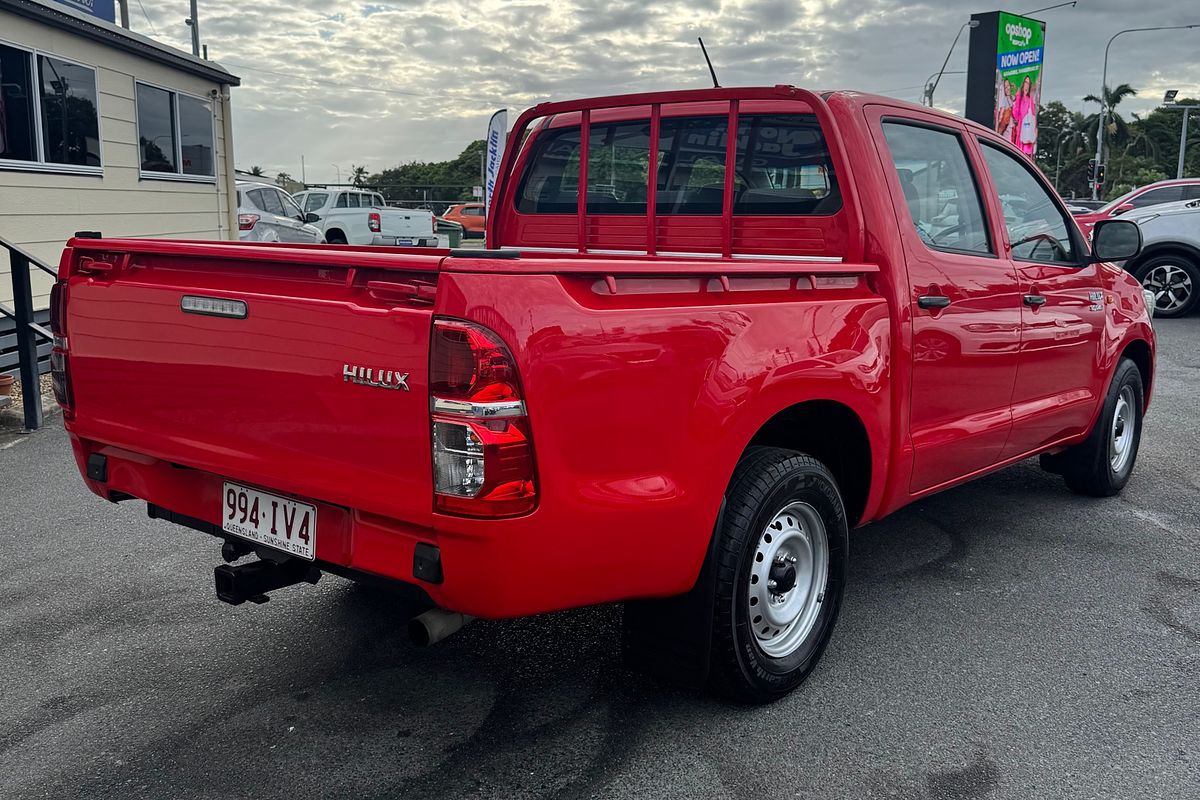 2012 Toyota Hilux SR KUN16R Rear Wheel Drive