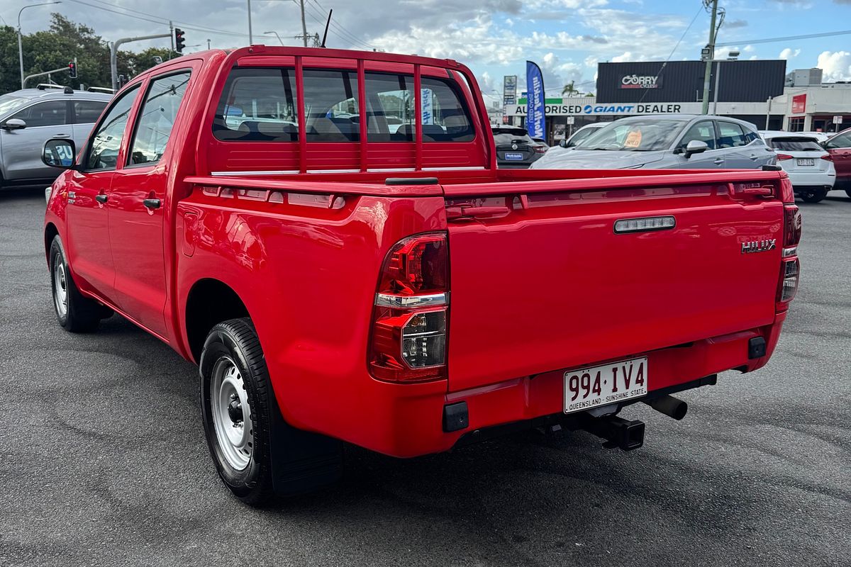 2012 Toyota Hilux SR KUN16R Rear Wheel Drive