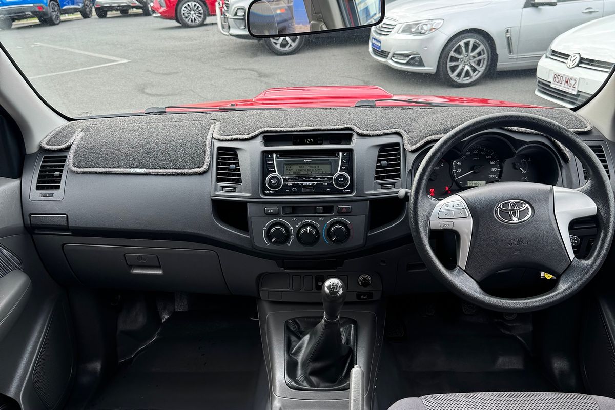 2012 Toyota Hilux SR KUN16R Rear Wheel Drive