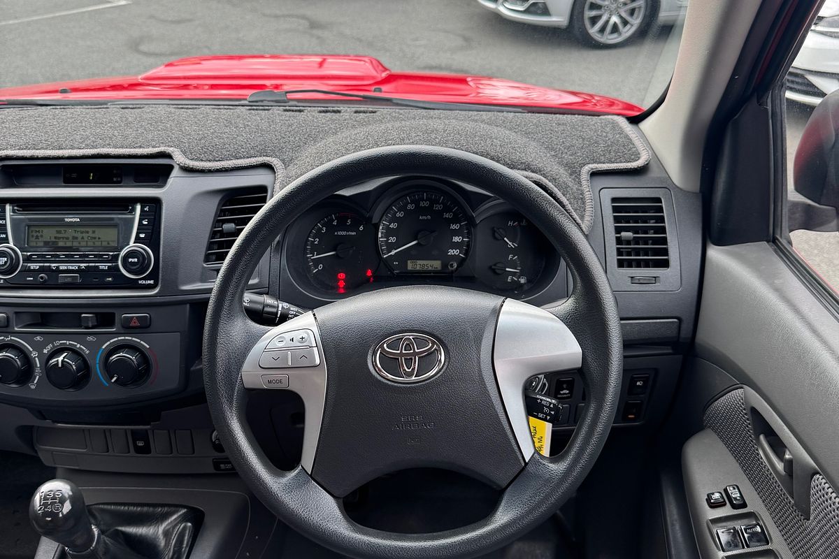 2012 Toyota Hilux SR KUN16R Rear Wheel Drive