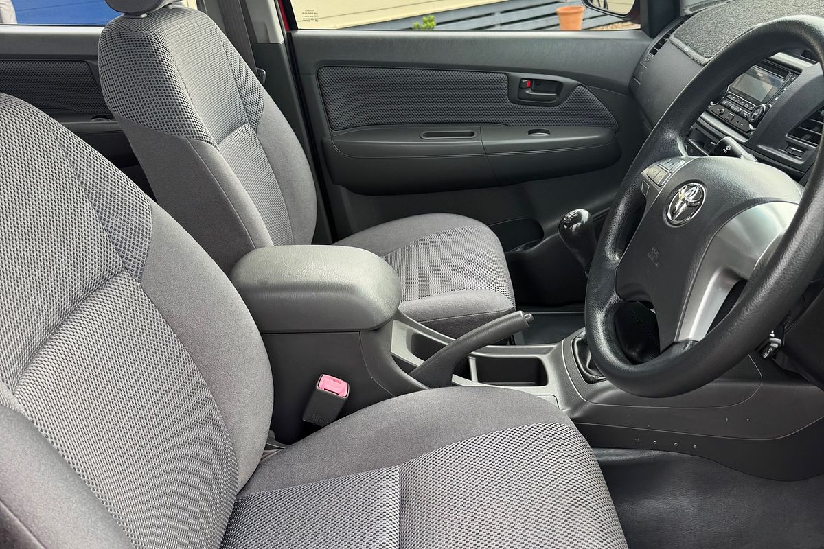 2012 Toyota Hilux SR KUN16R Rear Wheel Drive