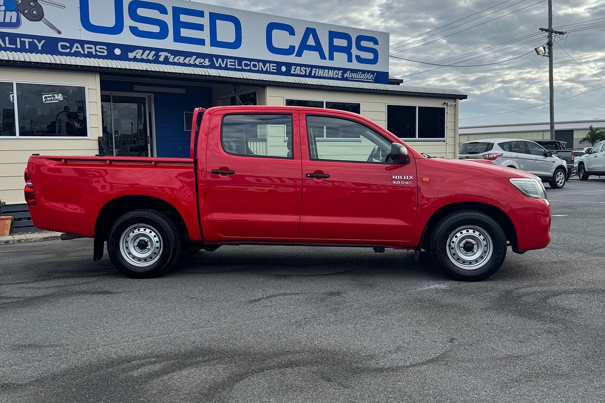 2012 Toyota Hilux SR KUN16R Rear Wheel Drive