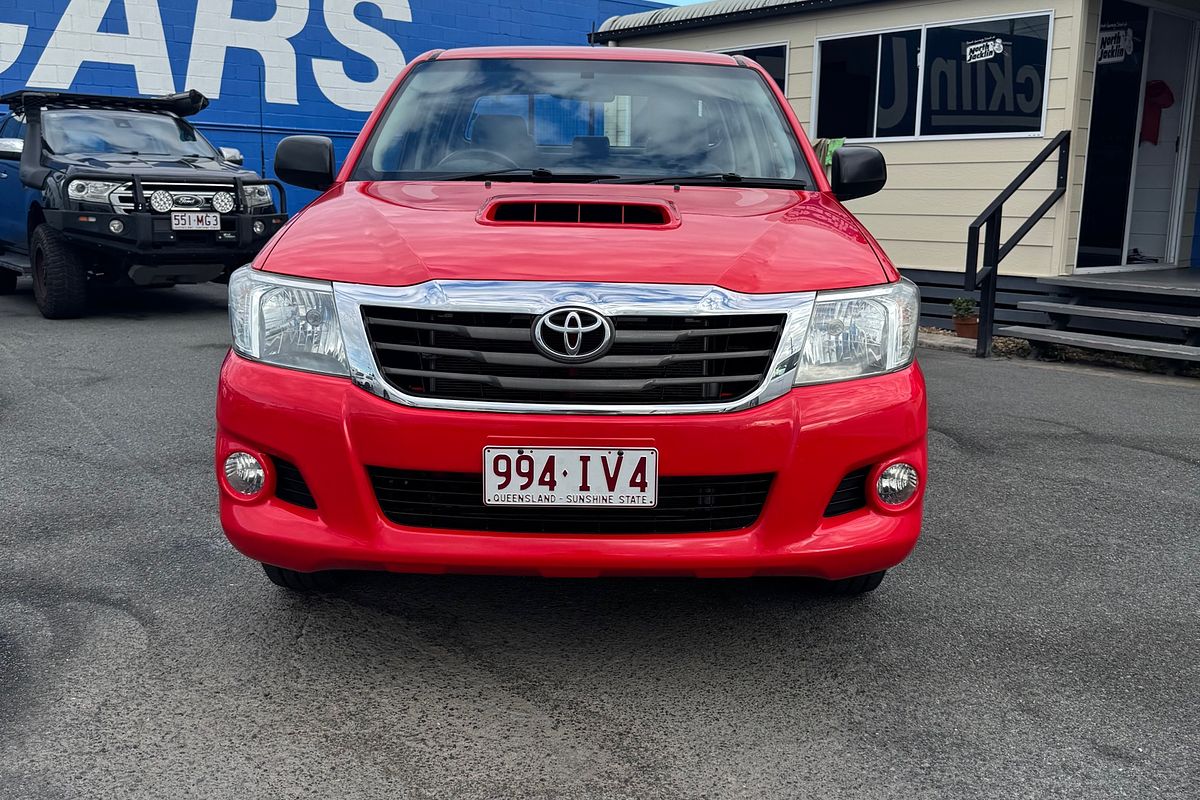 2012 Toyota Hilux SR KUN16R Rear Wheel Drive