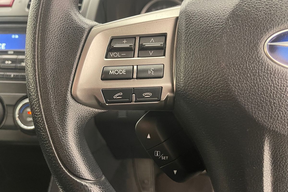 2014 SUBARU XV 2.0i CONTINUOUS VARIABLE 4D WAGON 4CYL 
