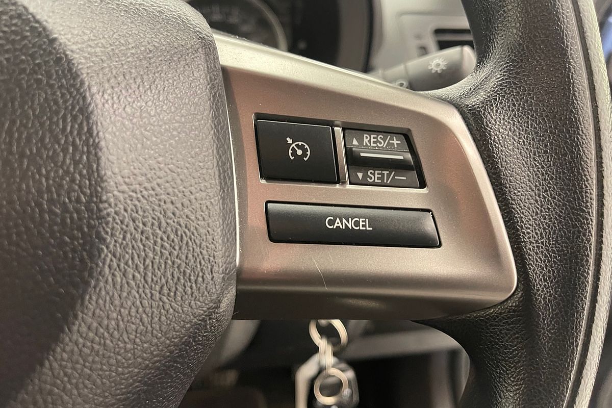 2014 SUBARU XV 2.0i CONTINUOUS VARIABLE 4D WAGON 4CYL 