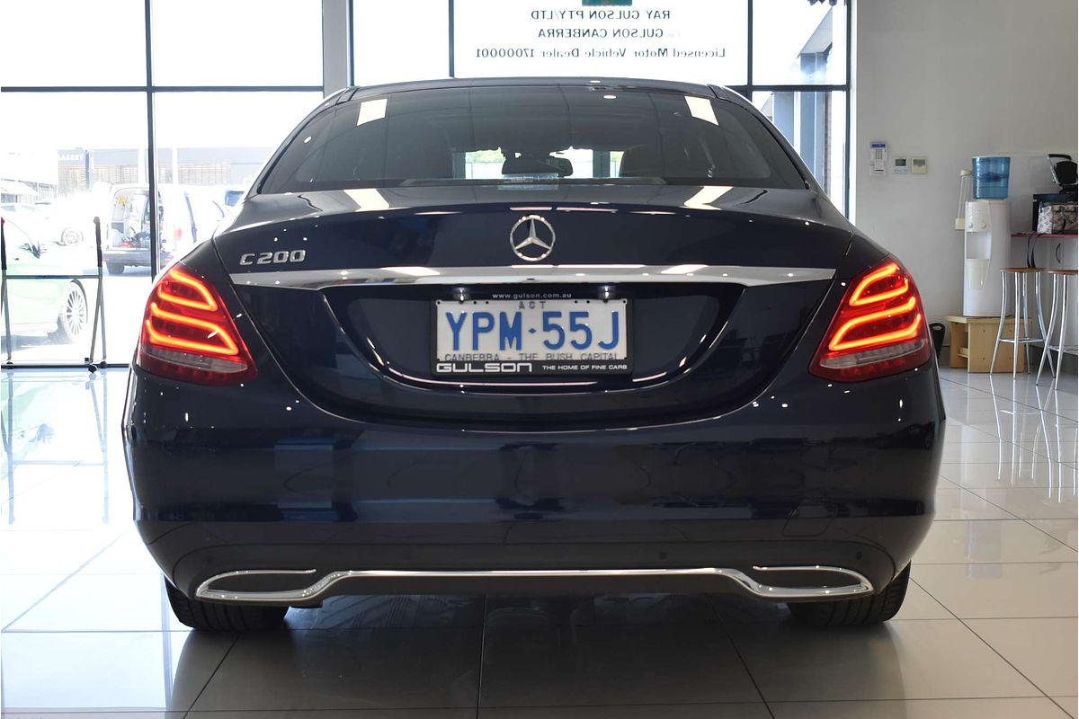 2018 Mercedes-Benz C-Class C200 W205