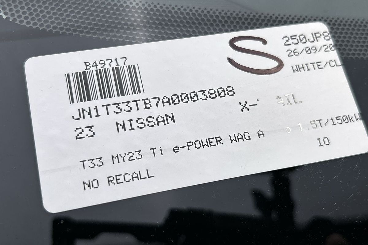 2023 Nissan X-TRAIL Ti e-POWER T33