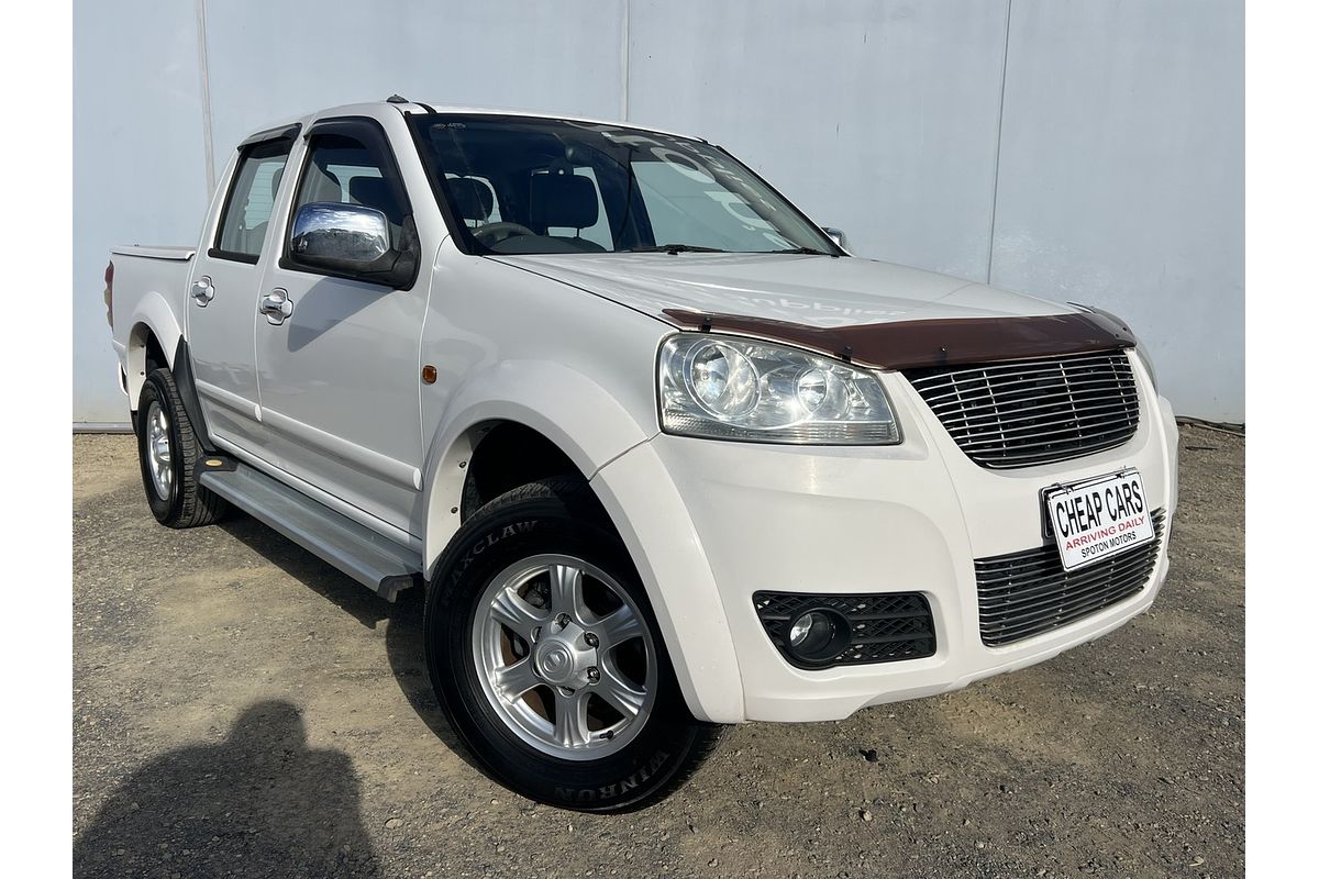 2011 Great Wall V200 (4x2) K2 Rear Wheel Drive
