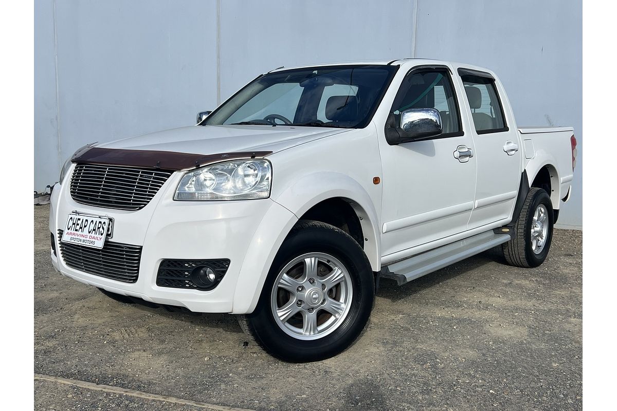 2011 Great Wall V200 (4x2) K2 Rear Wheel Drive