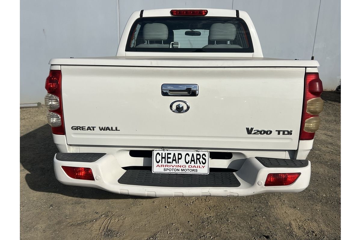 2011 Great Wall V200 (4x2) K2 Rear Wheel Drive