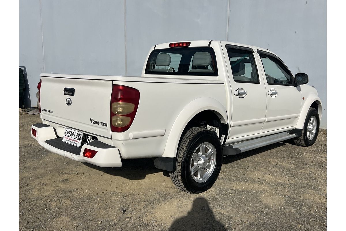 2011 Great Wall V200 (4x2) K2 Rear Wheel Drive