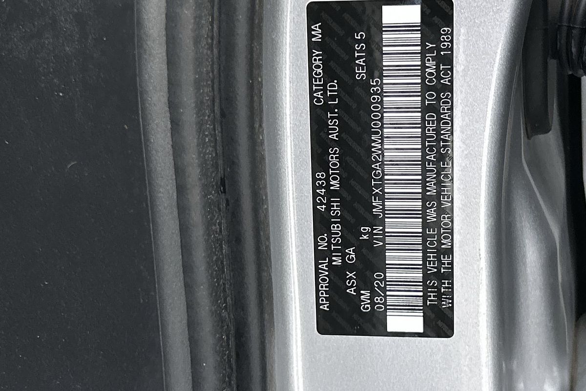 2020 Mitsubishi ASX ES ADAS XD