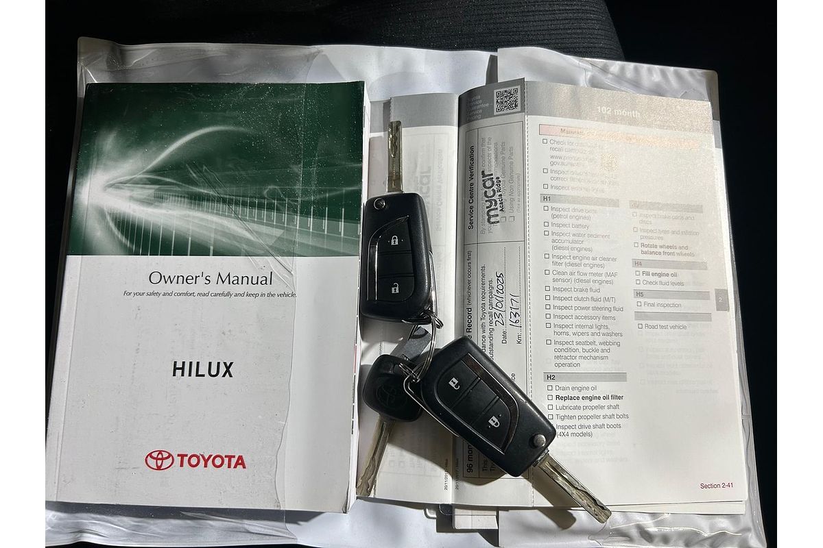 2018 Toyota Hilux SR Hi-Rider GUN136R Rear Wheel Drive
