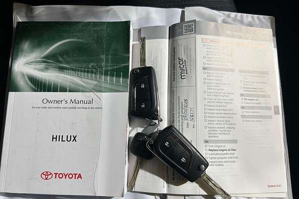 2018 Toyota Hilux SR Hi-Rider GUN136R Rear Wheel Drive