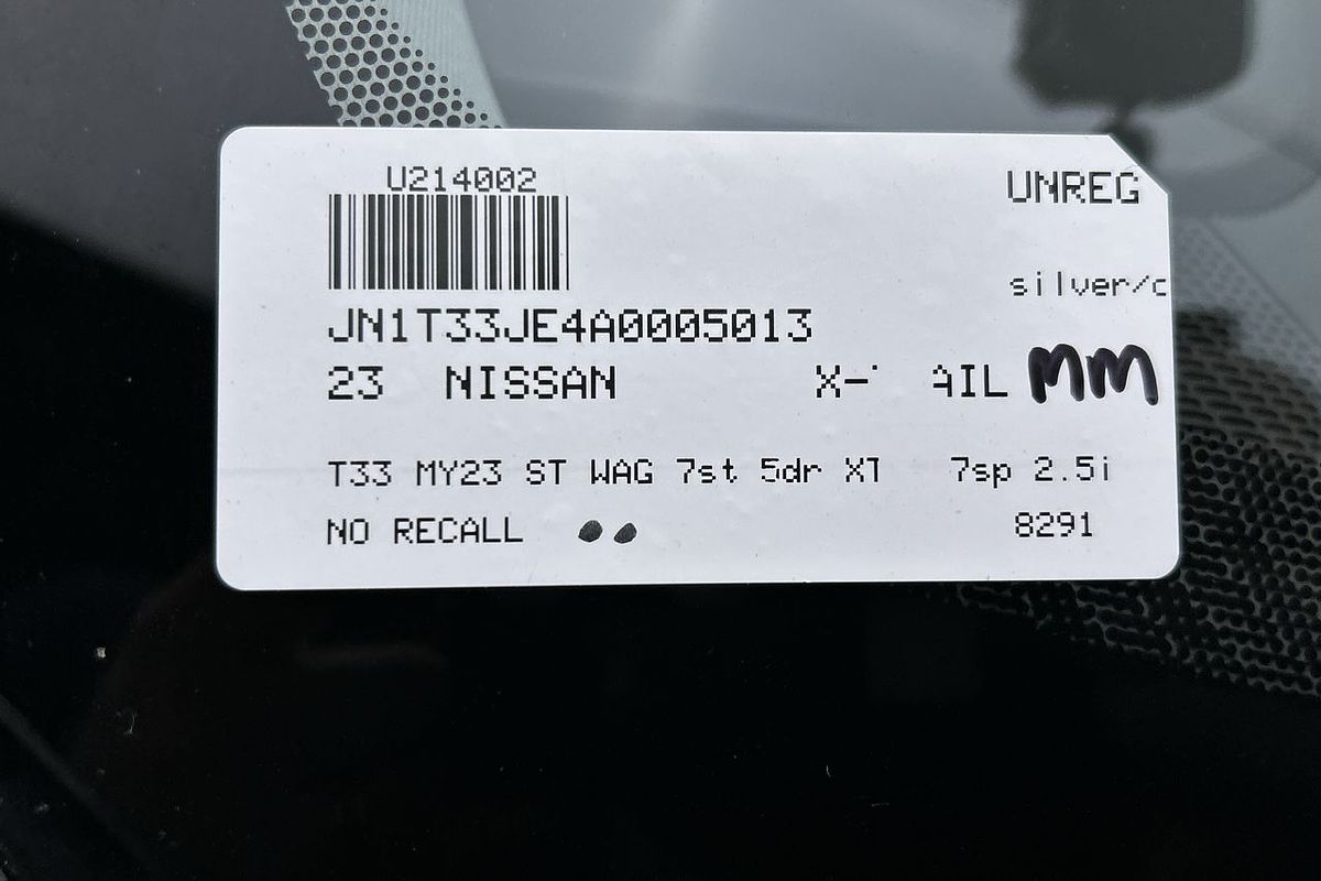 2023 Nissan X-TRAIL ST T33