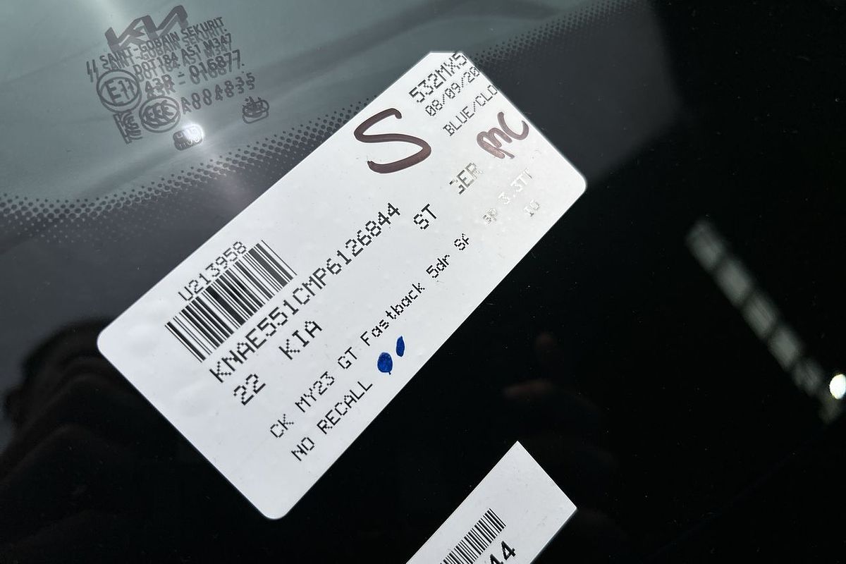 2022 Kia Stinger GT CK