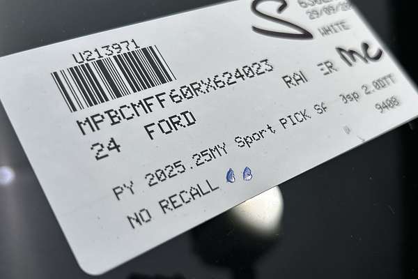 2024 Ford Ranger Sport 4X4