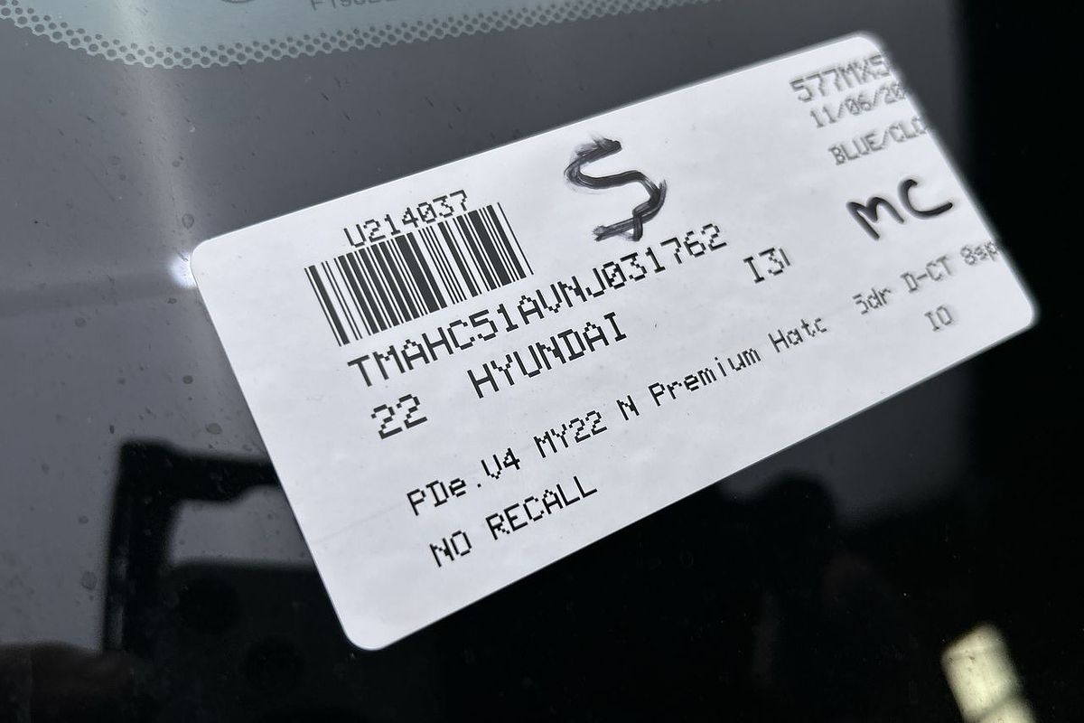 2022 Hyundai i30 N Premium PDe.V4