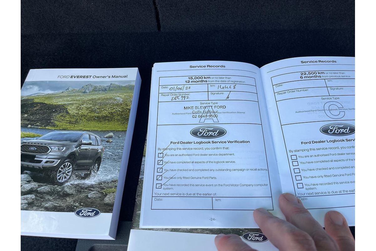 2022 Ford Everest Sport UA II
