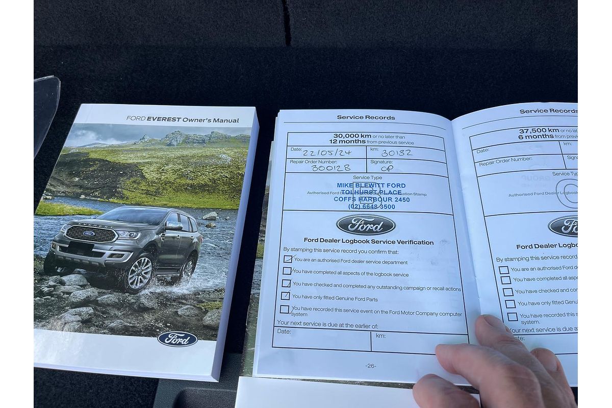 2022 Ford Everest Sport UA II