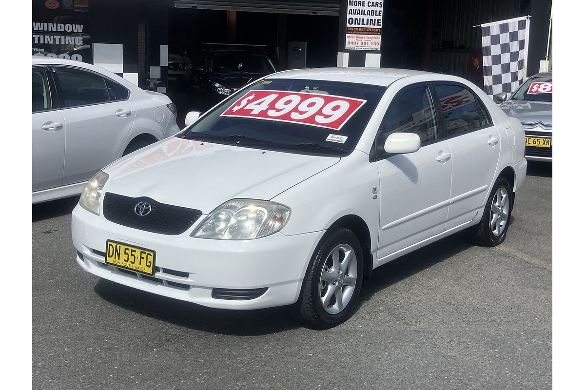 2004 Toyota Corolla Conquest ZZE122R