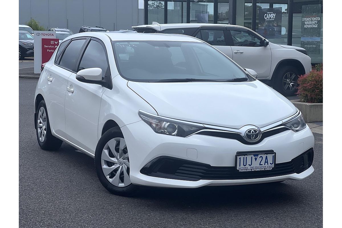 2017 Toyota Corolla Ascent ZRE182R